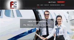 Desktop Screenshot of flightexec.com